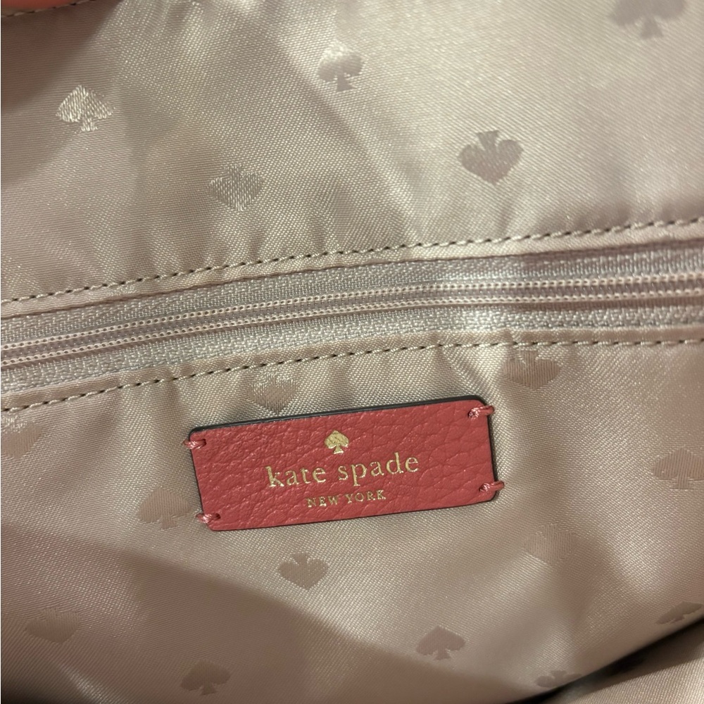 Kate Spade Coral Pink Satchel Bag - Picture 5 of 5
